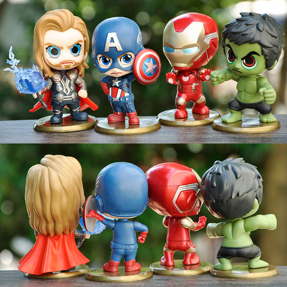 Fat Body Mini Avengers Super Hero Action Figures