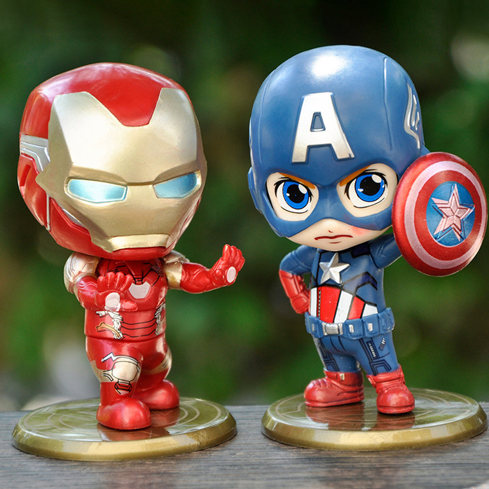 Fat Body Mini Avengers Super Hero Action Figures