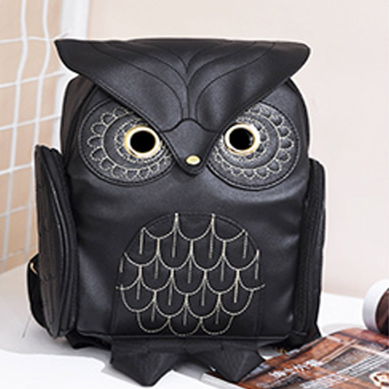 Korean Trend Owl Shape Women Backpack