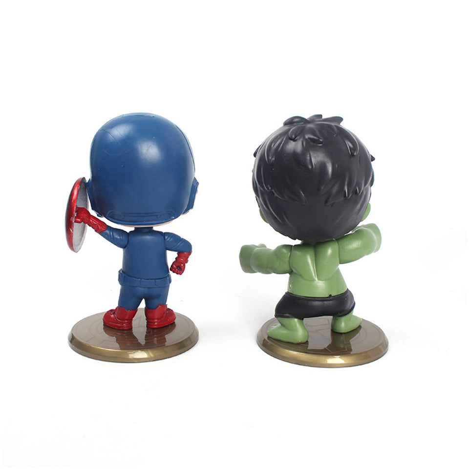 Fat Body Mini Avengers Super Hero Action Figures