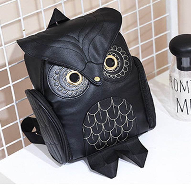 Korean Trend Owl Shape Women Backpack