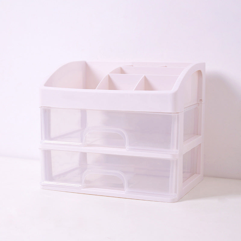 2 Layers Desktop Storage Box Drawer