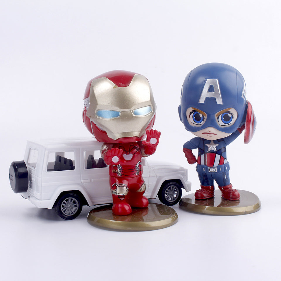 Fat Body Mini Avengers Super Hero Action Figures