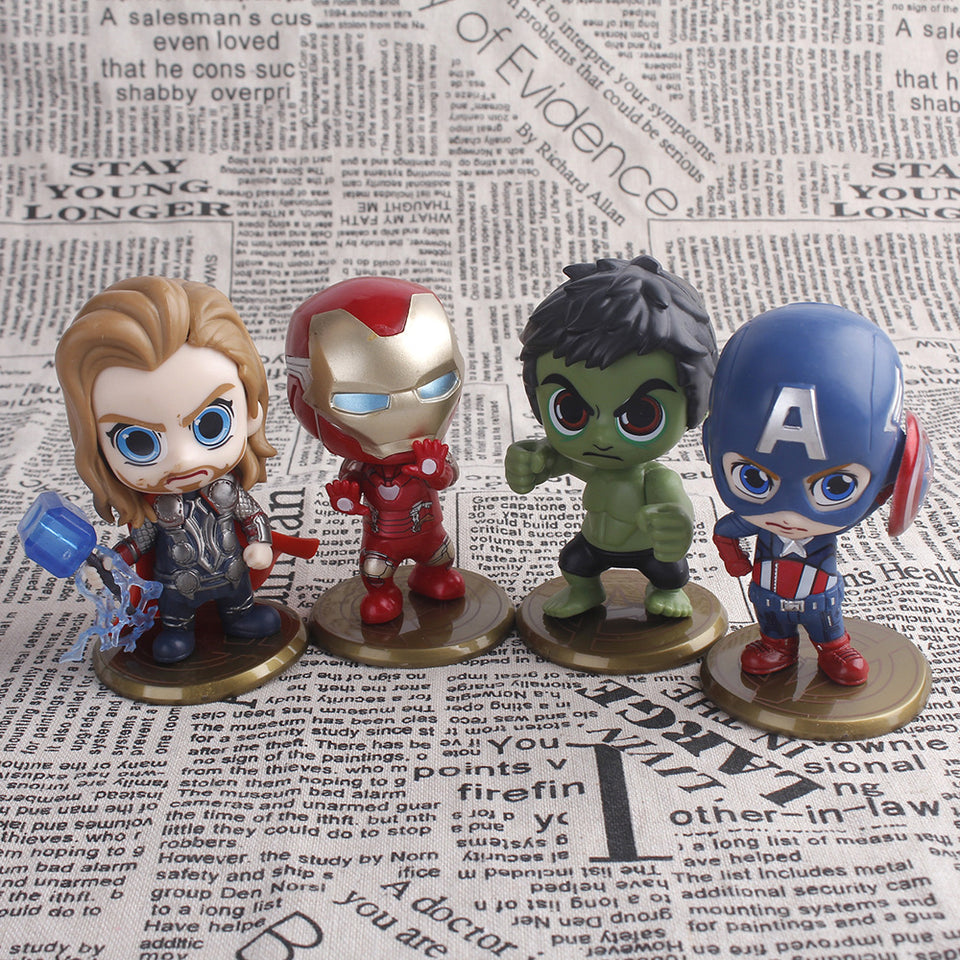 Fat Body Mini Avengers Super Hero Action Figures