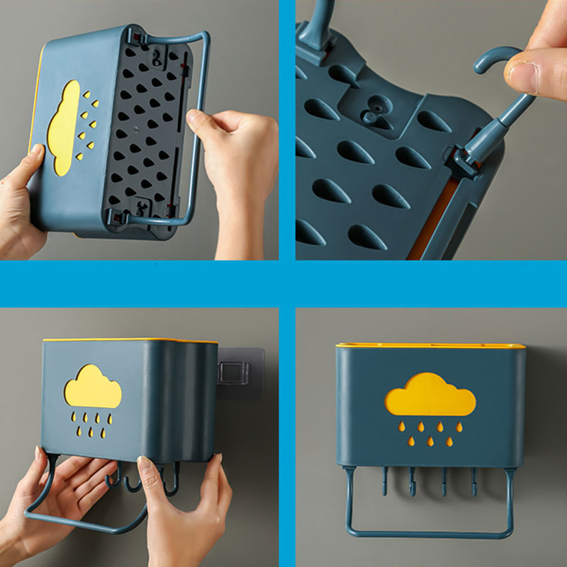 Cloud Motif Kitchen Organizer