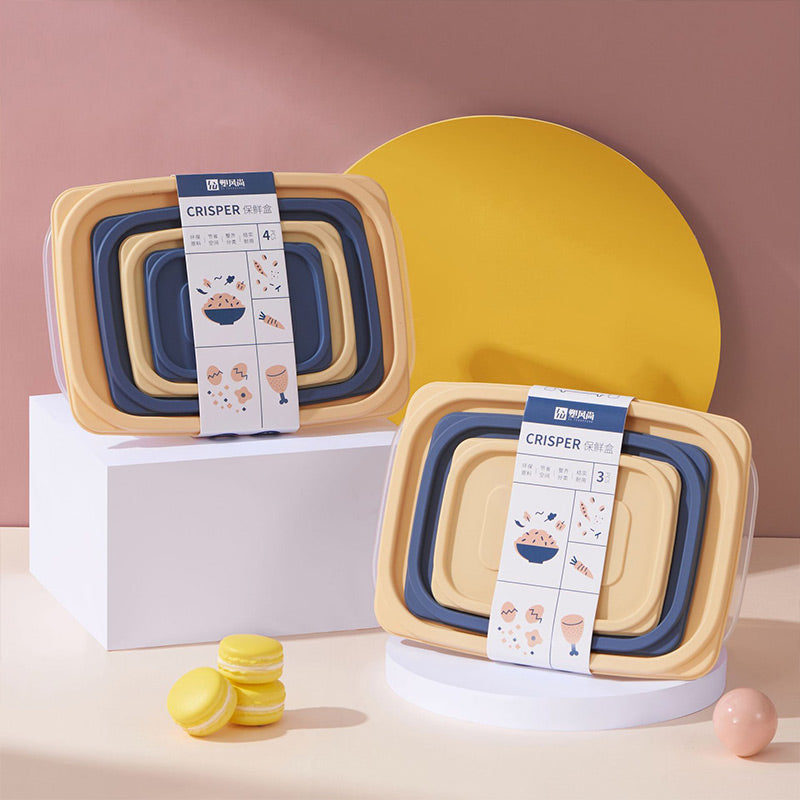 Set of 4 Fresh-Keeping Food Storage Box