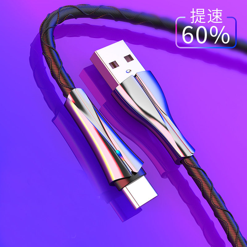 Breathing Lamp Zinc Alloy Premium Charging Wire