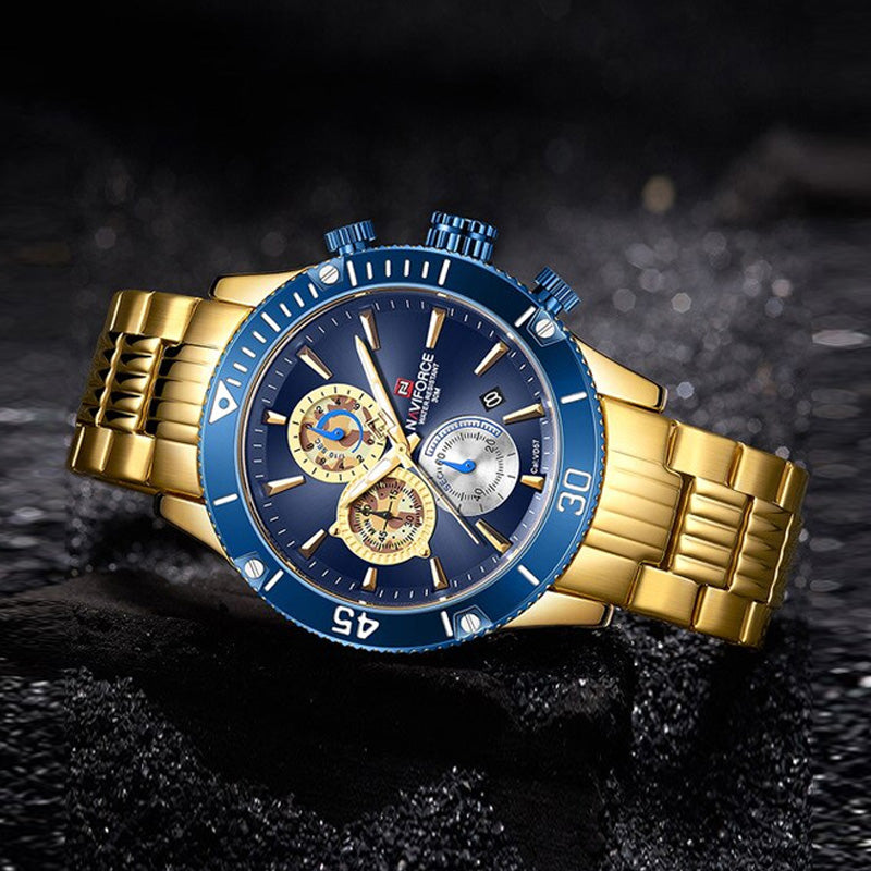 Naviforce NF9173 Chronograph Military Quartz Wristwatch