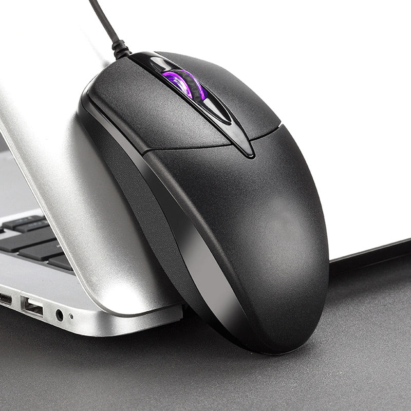 Soundless Wired Desktop Computer Mouse