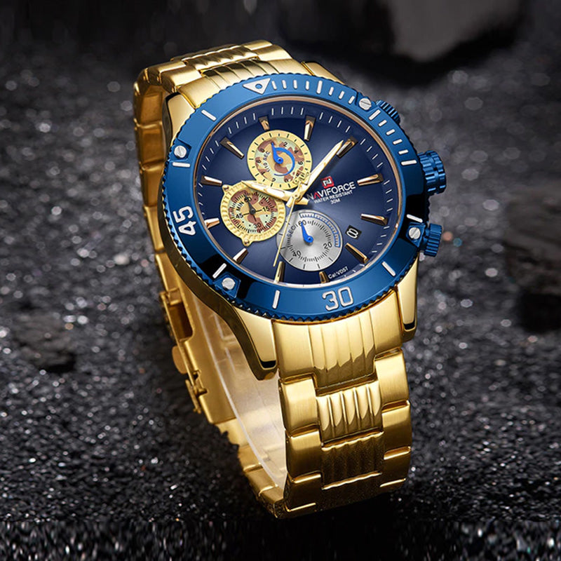 Naviforce NF9173 Chronograph Military Quartz Wristwatch