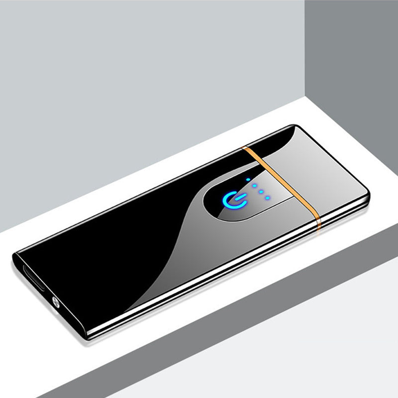 Luxury Electric Rechargeable LCD Touch Lighter
