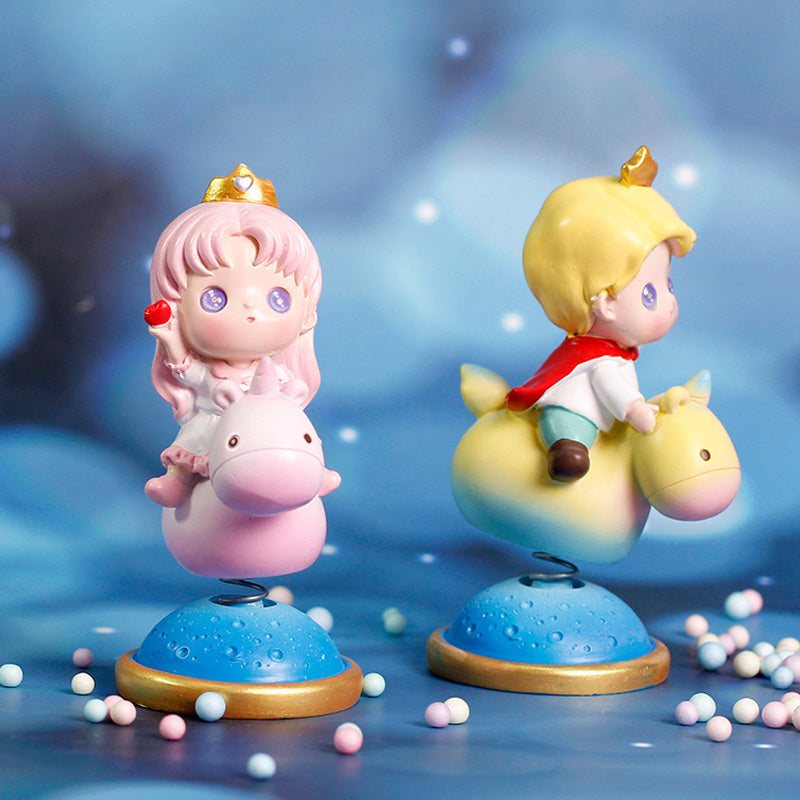 Star Wish Fairy Tale Unicorn Spring Car Decoration