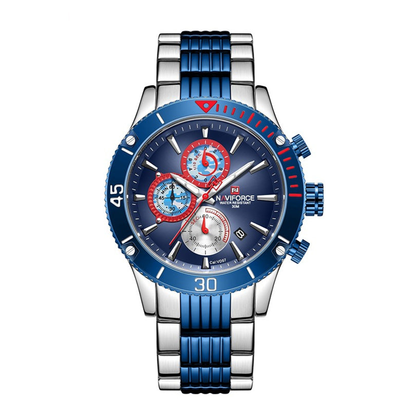 Naviforce NF9173 Chronograph Military Quartz Wristwatch