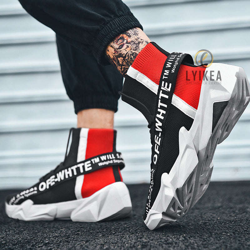 Off white sock clearance sneakers