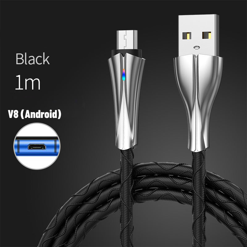 Breathing Lamp Zinc Alloy Premium Charging Wire