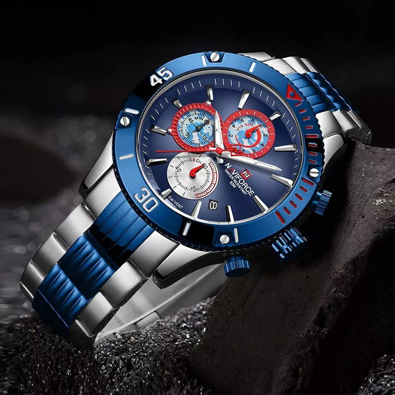 Naviforce NF9173 Chronograph Military Quartz Wristwatch