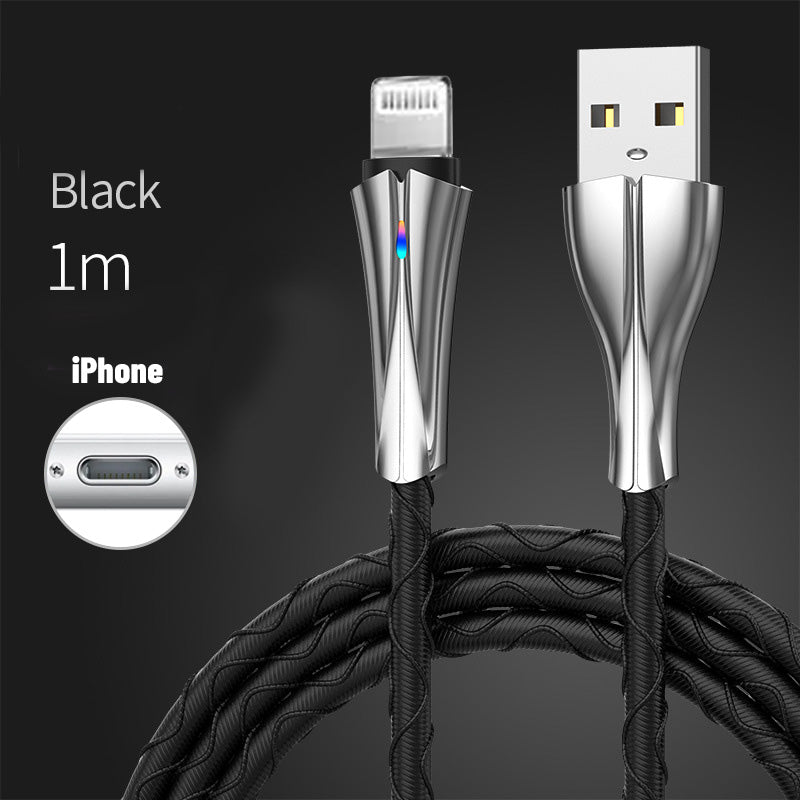 Breathing Lamp Zinc Alloy Premium Charging Wire