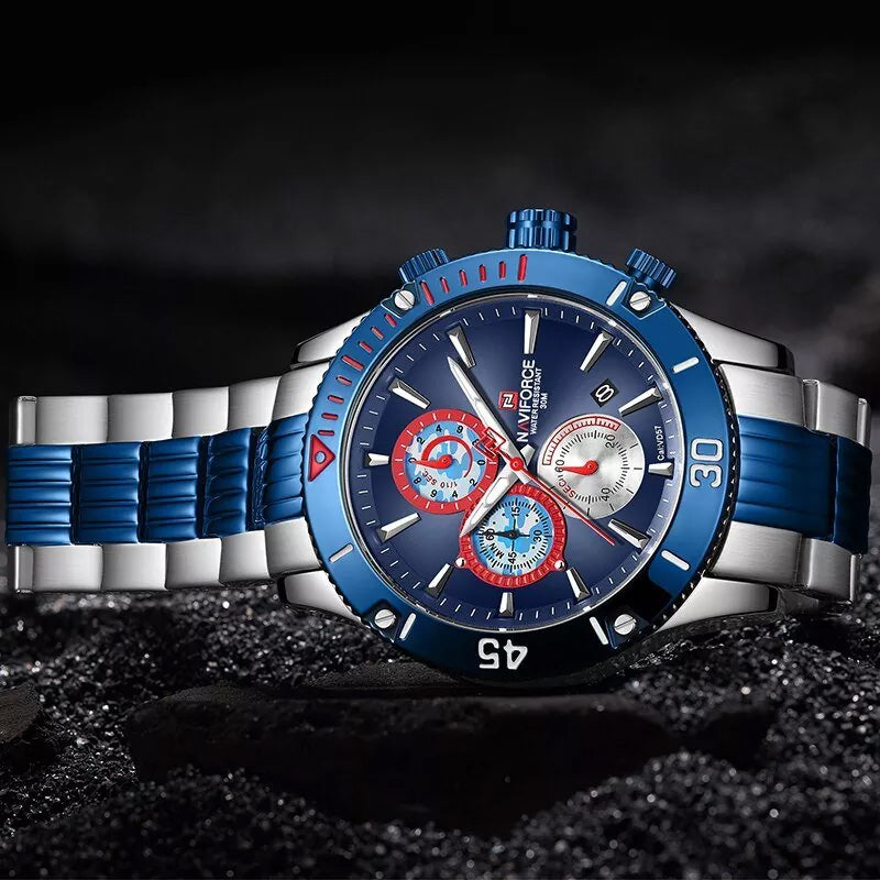 Naviforce NF9173 Chronograph Military Quartz Wristwatch