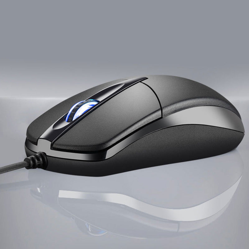 Soundless Wired Desktop Computer Mouse