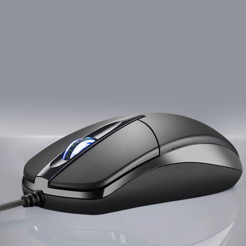 Soundless Wired Desktop Computer Mouse