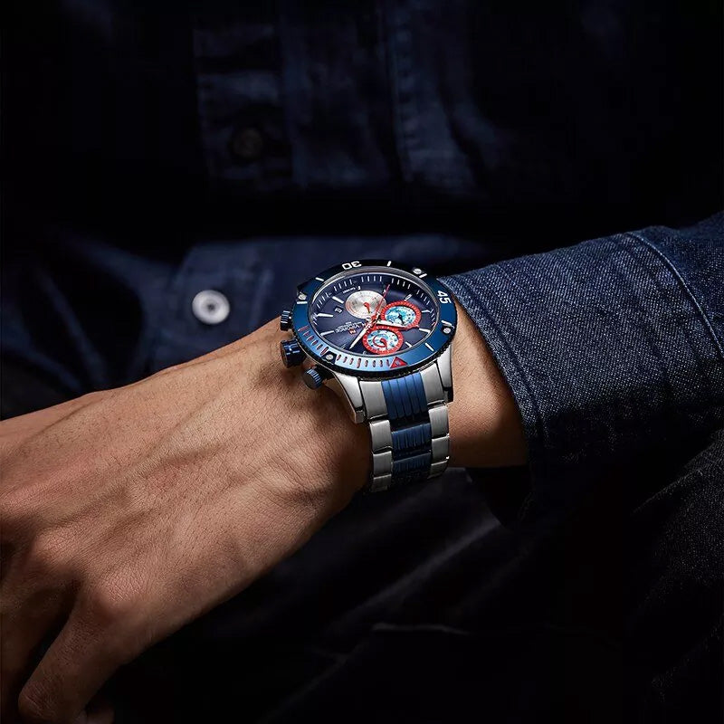 Naviforce NF9173 Chronograph Military Quartz Wristwatch