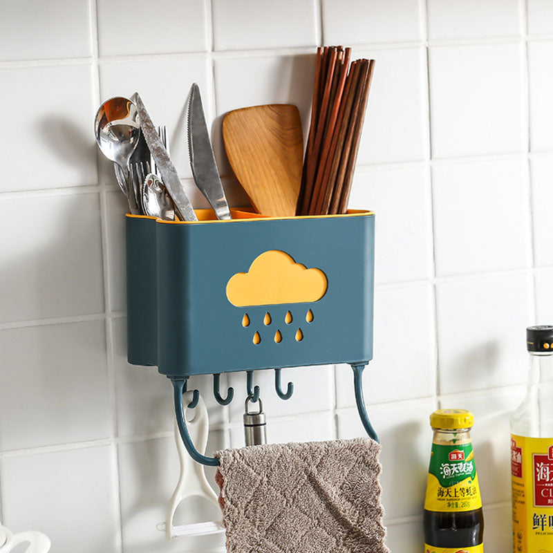 Cloud Motif Kitchen Organizer