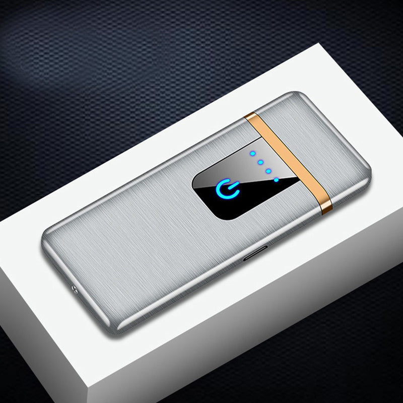 Luxury Electric Rechargeable LCD Touch Lighter