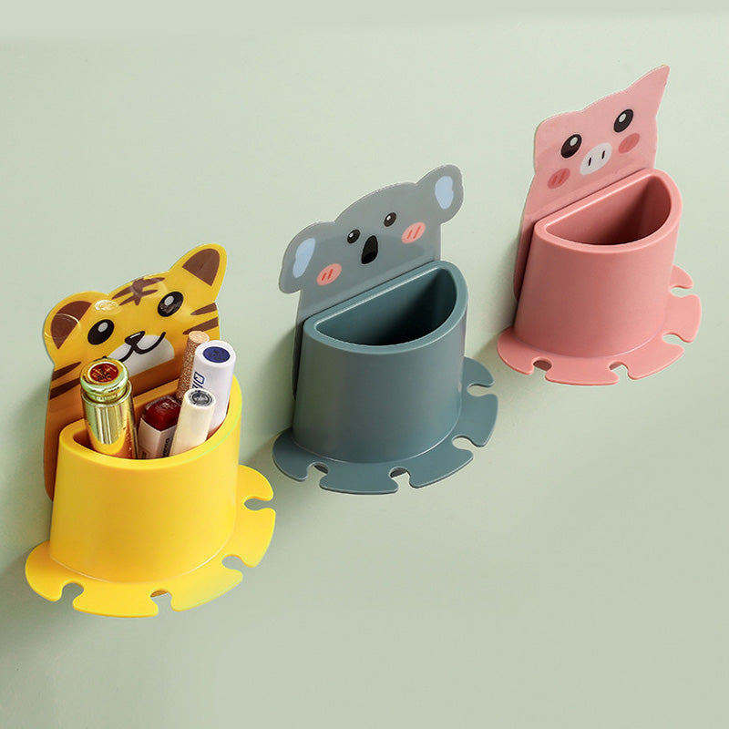 Cartoon Style Paste It Toothbrush Rack