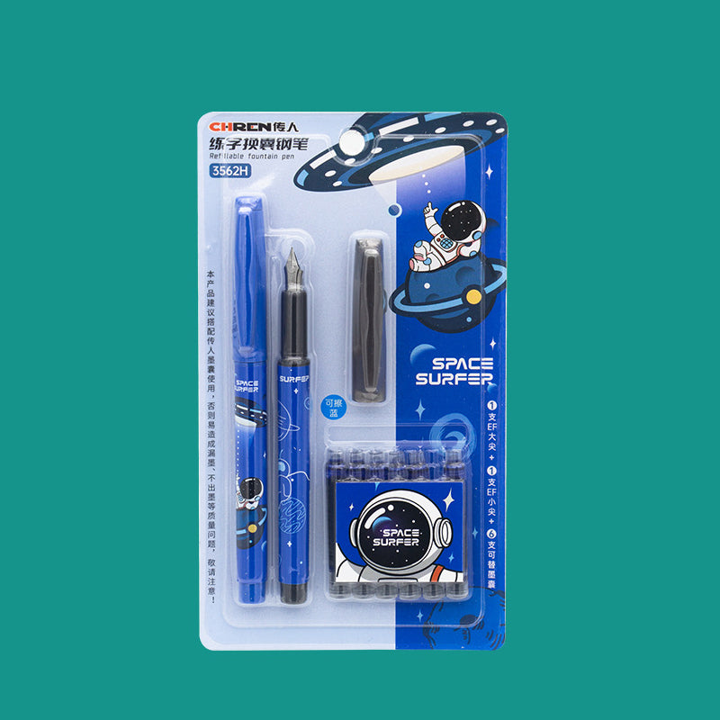 Set of 2 Astronaut Fountain Pen