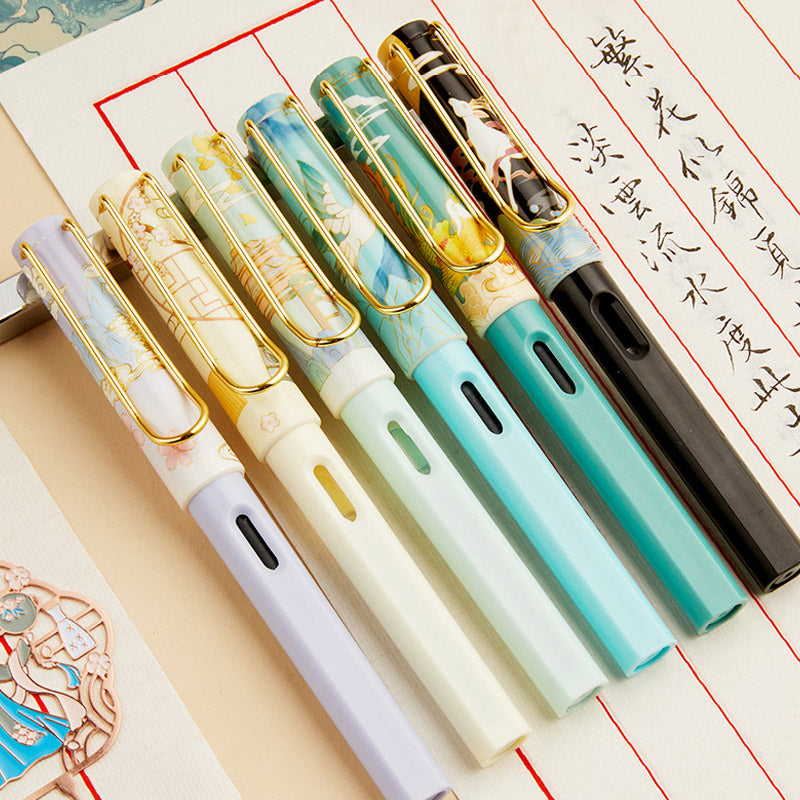 Set of 2 Japanese Theme Fountain Pen