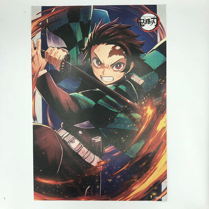 Demon Slayer High Definition Vinyl Vibrant Poster