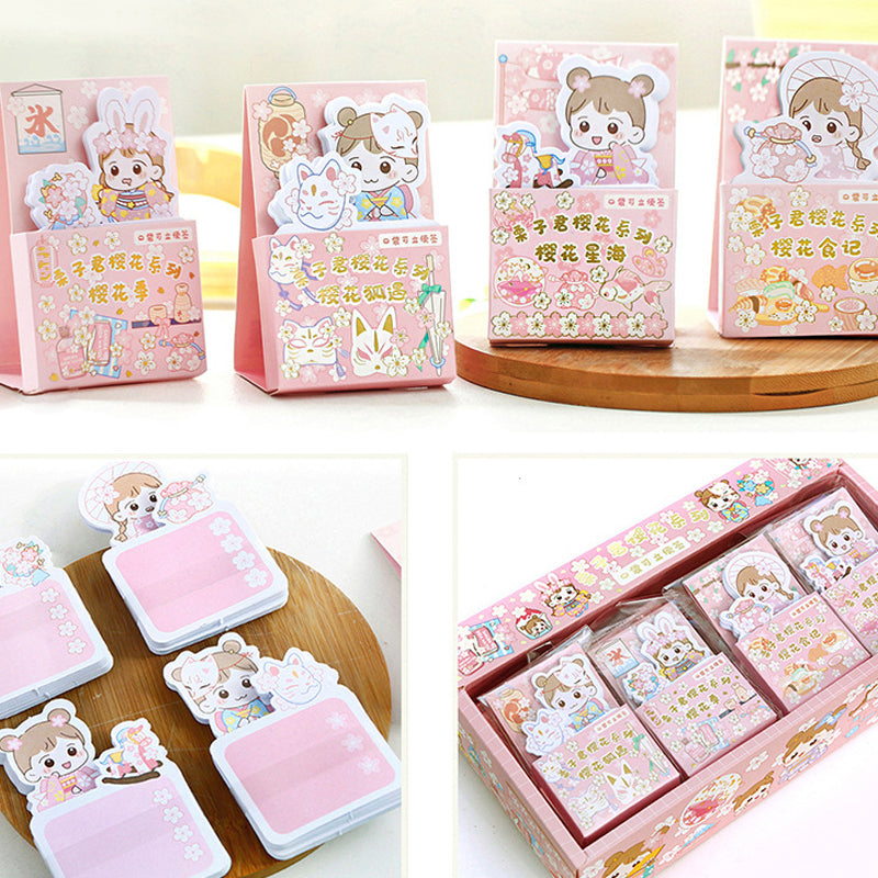 Kawaii Doll Sakura Post-It Notes