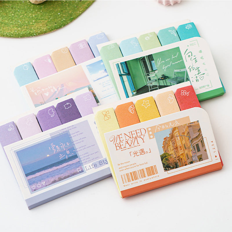 Japanese Style Mini Sticky Notes Bookmarks