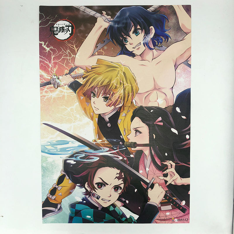 Demon Slayer High Definition Vinyl Vibrant Poster