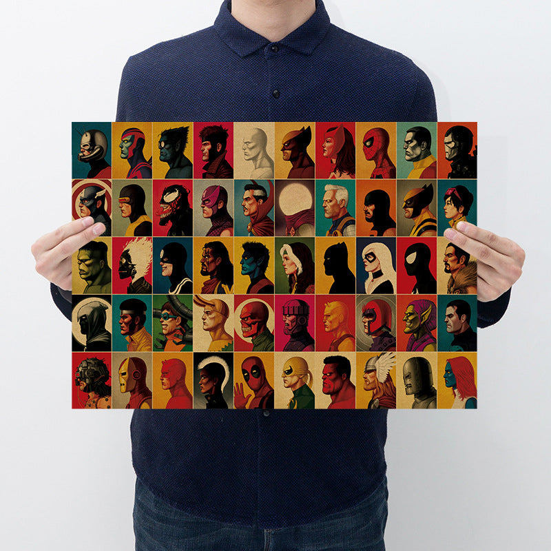 Marvel X-Men Characters Collection Poster