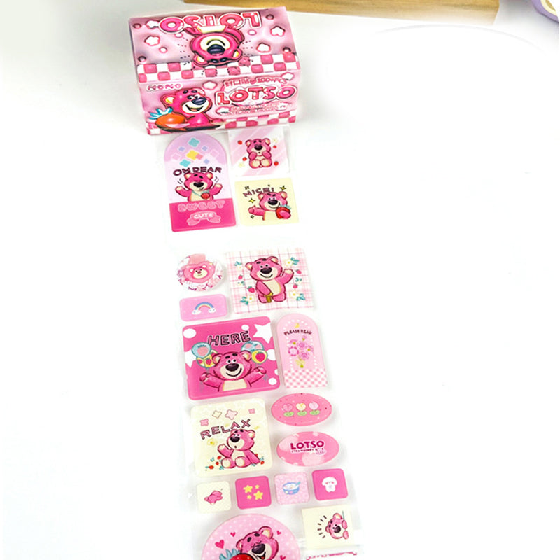 Boxed Pull-Out Pre Cut Sanrio Sticker Roll