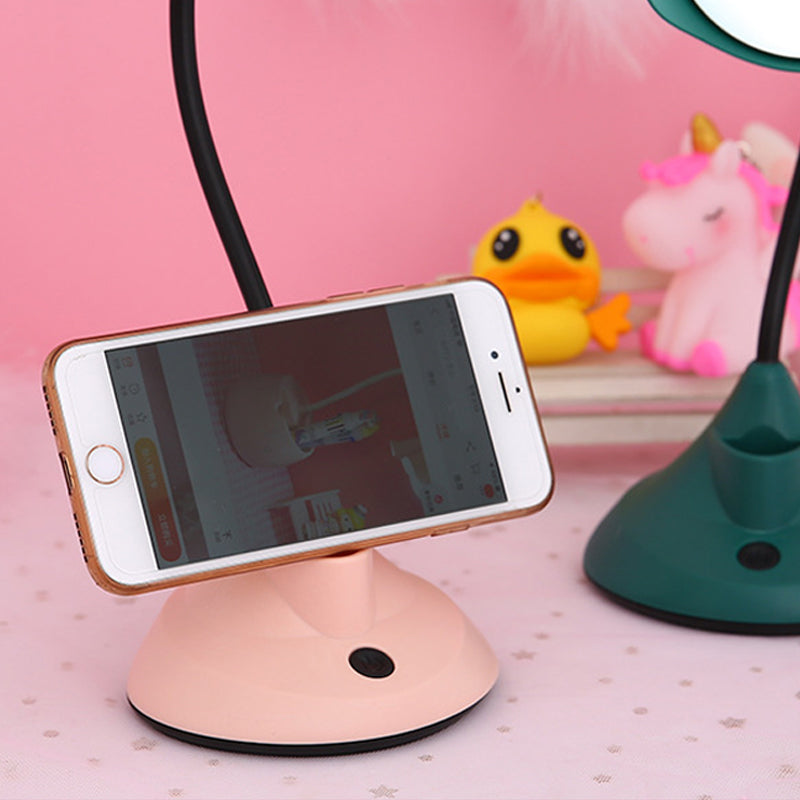 Simple Style Desk Lamp With Pen and Mobile holder