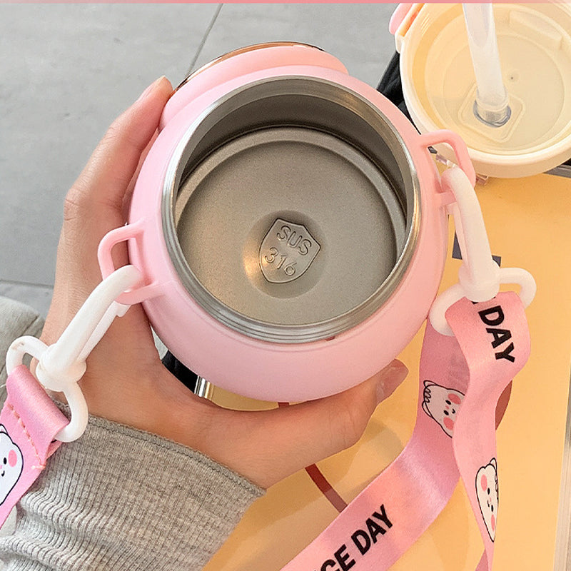 Kawaii Kids Insulated Water Bottle