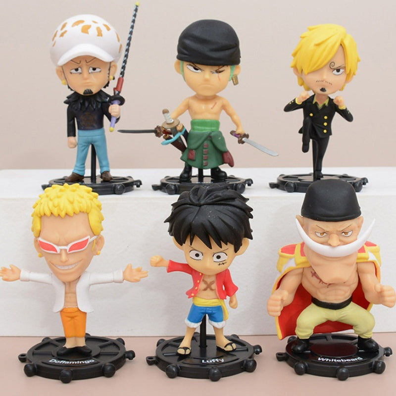 One Piece Famous Character Small Action Figure