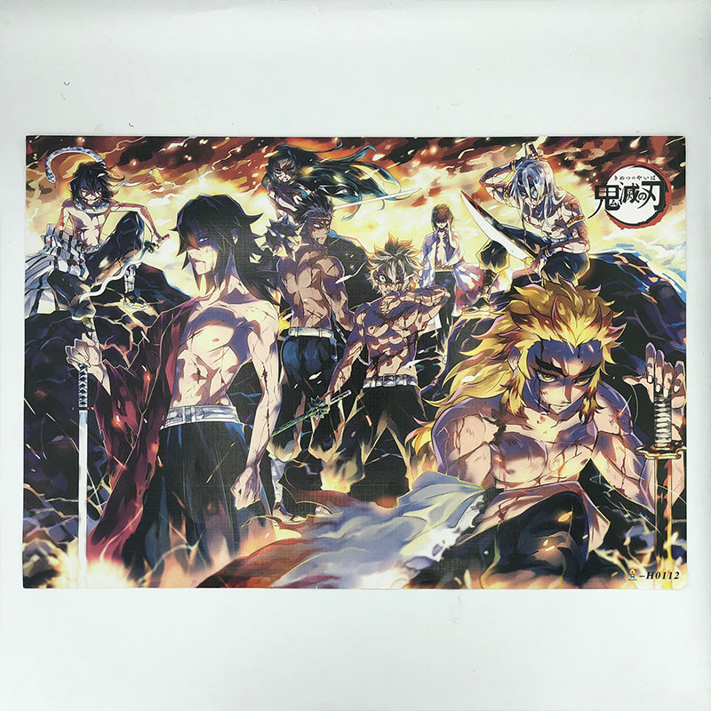 Demon Slayer High Definition Vinyl Vibrant Poster