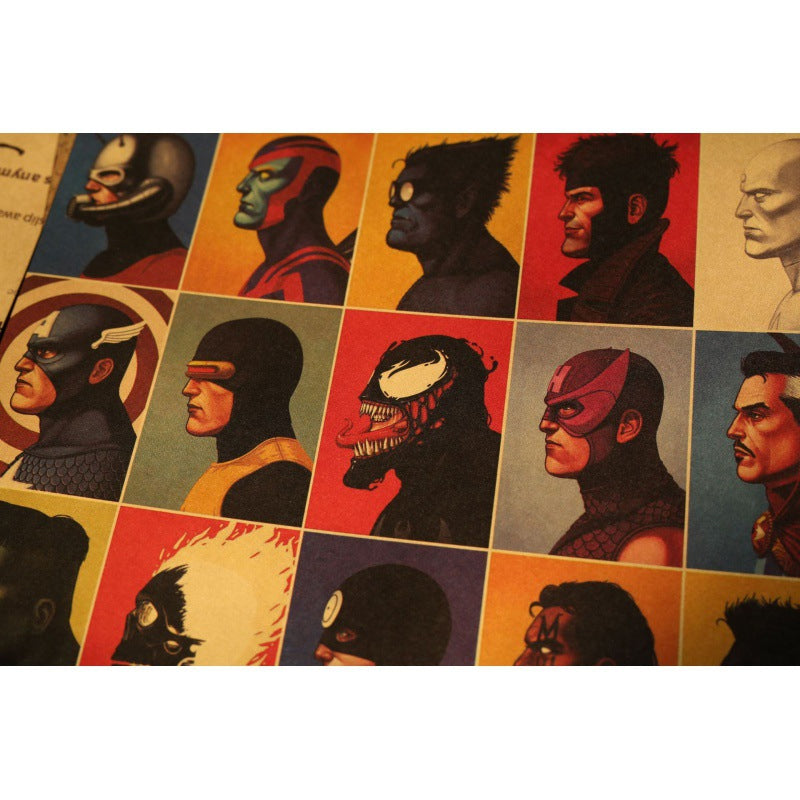 Marvel X-Men Characters Collection Poster