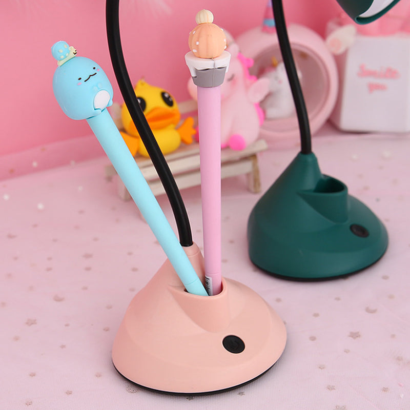 Simple Style Desk Lamp With Pen and Mobile holder