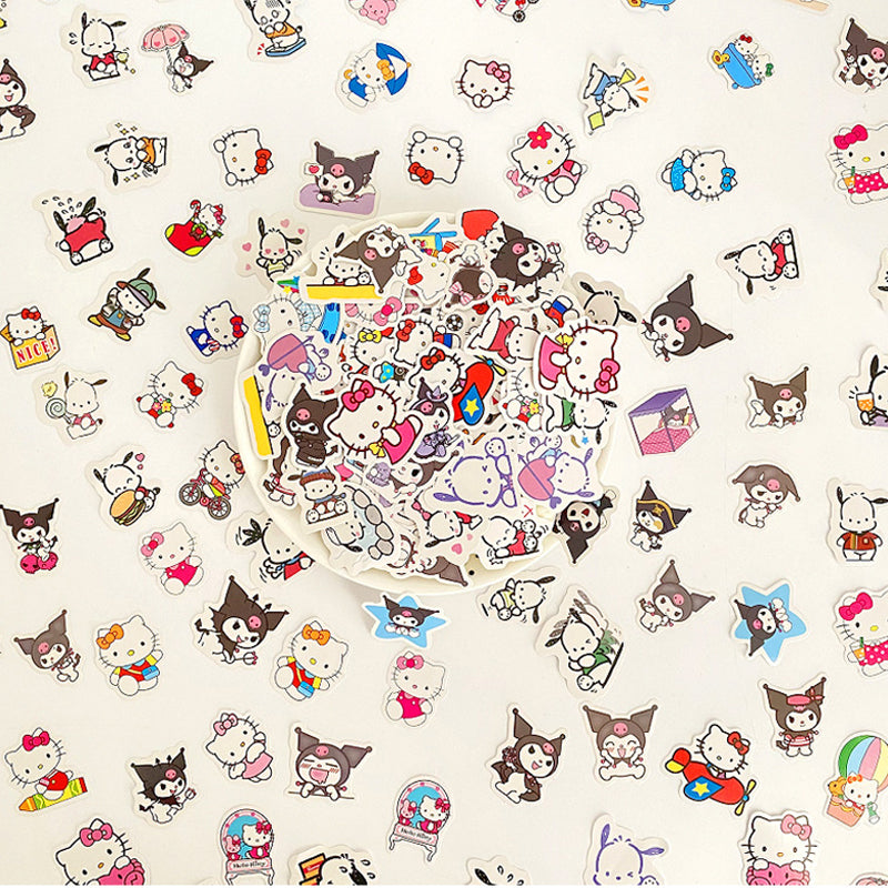 Mini Sanrio Liou Pre-Cut Sticker Pack of 100Pcs