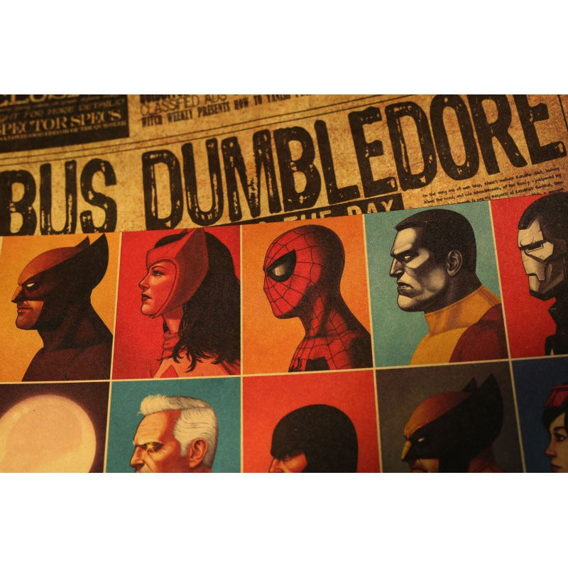 Marvel X-Men Characters Collection Poster