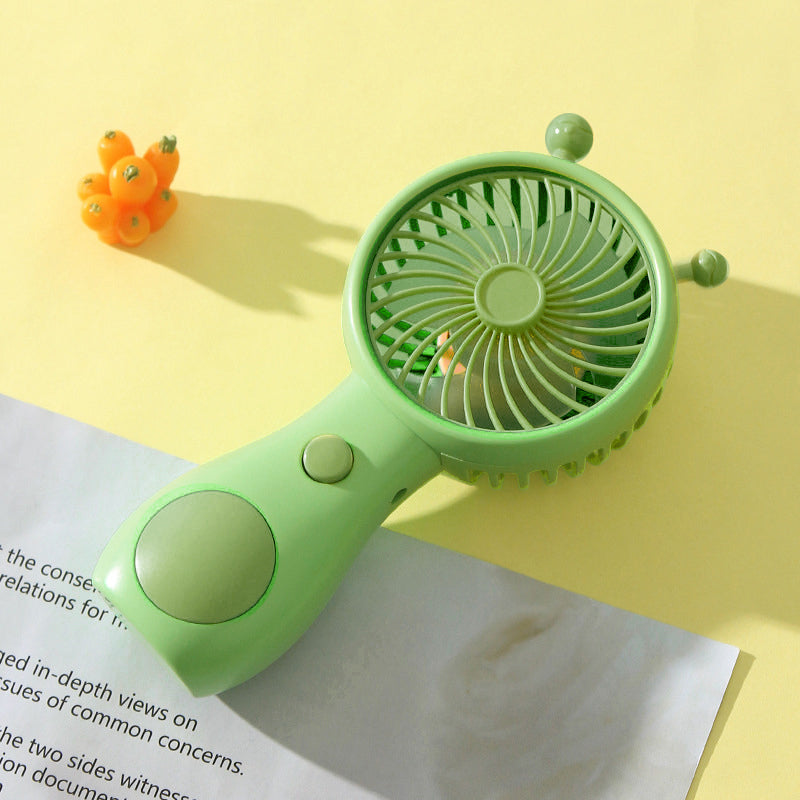 Cute Mini Handheld Fan – Portable Summer Fan for Kids, Travel & Daily Cooling