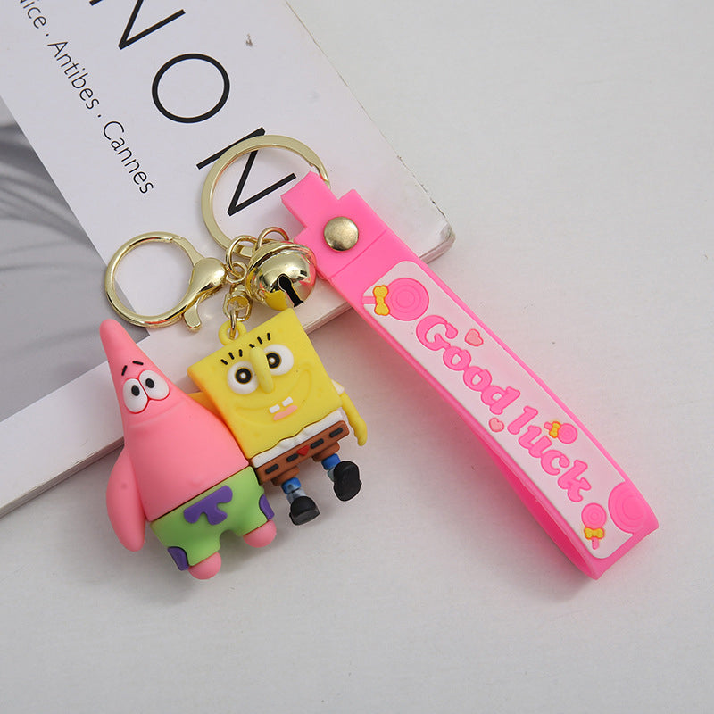 SpongeBob and Patrick Friendship Keychain