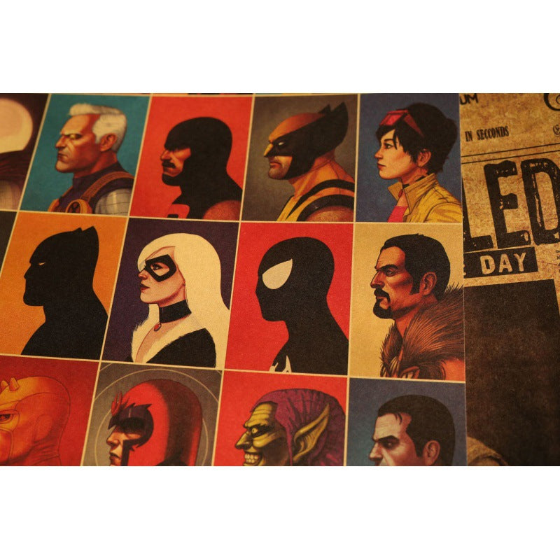 Marvel X-Men Characters Collection Poster