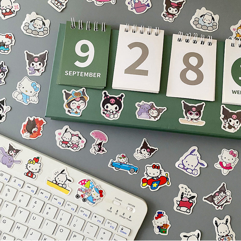 Mini Sanrio Liou Pre-Cut Sticker Pack of 100Pcs