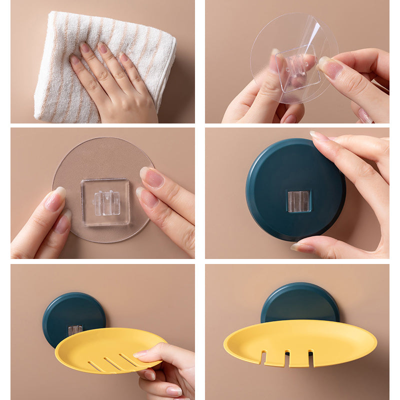 Oval Self Adhesive Soap Holder