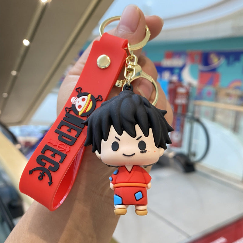 One Piece Luffy and Zoro Keychain